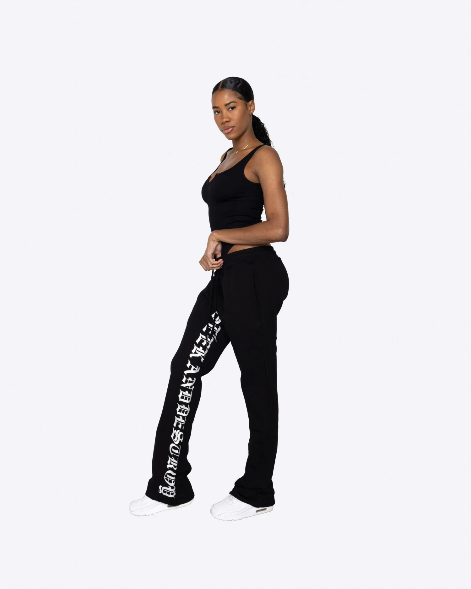 EPTM WOMEN S&D SWEATPANTS-BLACK 4 EPTM WOMEN S&D SWEATPANTS-BLACK - Image 4