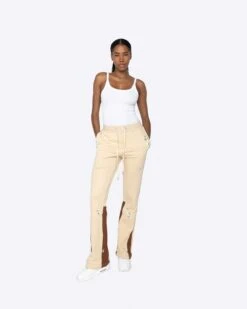 EPTM WOMEN SHOWROOM SWEATPANTS -KHAKI