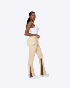 EPTM WOMEN SHOWROOM SWEATPANTS -KHAKI -EPTM WomensEcom 34