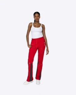 EPTM WOMEN SHOWROOM SWEATPANTS-RED