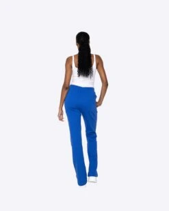 EPTM WOMEN FRENCH TERRY FLARE PANTS-ROYAL -EPTM WomensEcom 6