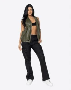 EPTM WOMEN GOPACHI VEST HOLSTER-OLIVE -EPTM WomensEcom 040722 022