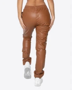 EPTM WOMEN GOPACHI SNAP CARGO PANTS-BROWN -EPTM WomensEcom 040722 043