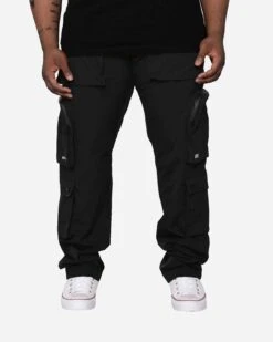 XLBOYZ DAVE EAST "DOPE BOY" CARGOS-BLACK [RESTOCK]