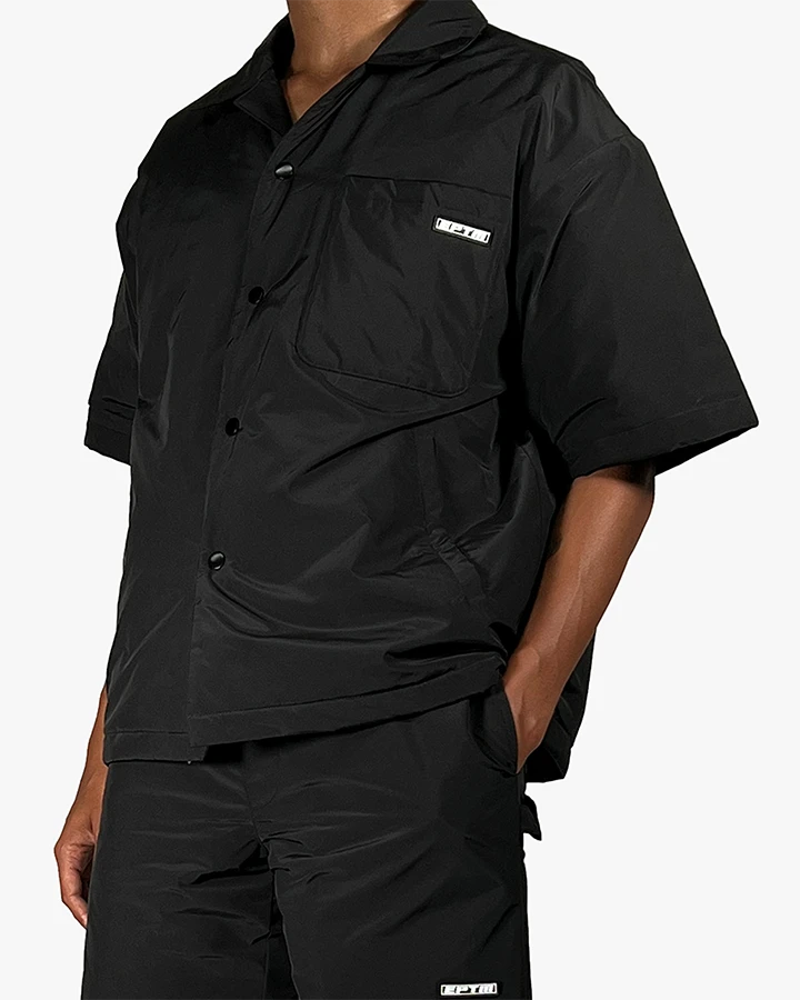 EPTM PUFFER SHIRT-BLACK 3 EPTM PUFFER SHIRT-BLACK - Image 3