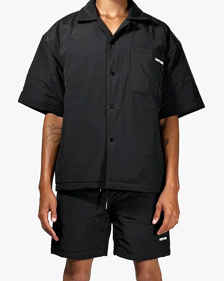 EPTM PUFFER SHIRT-BLACK 2 EPTM PUFFER SHIRT-BLACK - Image 2