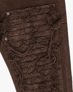EPTM DISTRESSED CARPENTER FLARE PANTS-BROWN -EPTM browncar 4 2