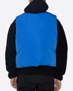 EPTM BUBBLE VEST-ROYAL -EPTM drop23