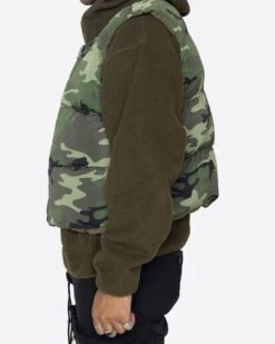 EPTM BUBBLE VEST-OLIVE -EPTM drop38