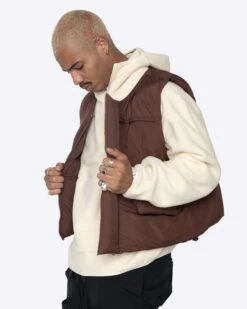 EPTM BUBBLE VEST-BROWN -EPTM drop42