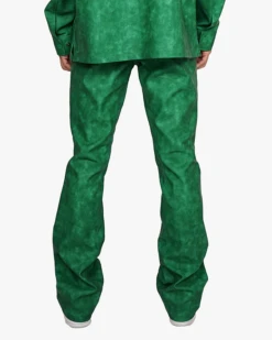 EPTM ROADHOUSE FLARE PANTS-GREEN -EPTM g 4
