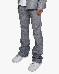 EPTM ROADHOUSE FLARE PANTS-GRAY -EPTM grey 3