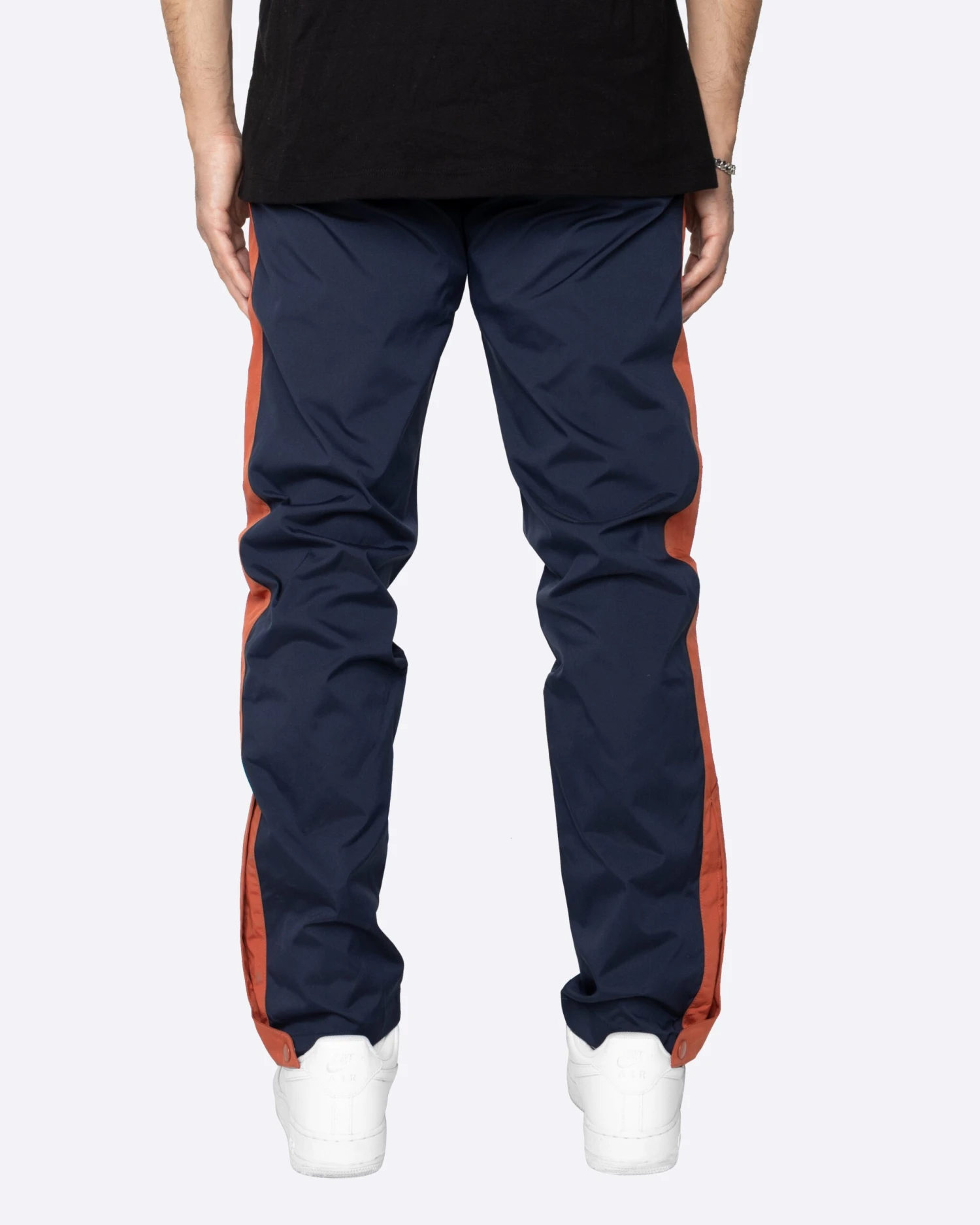 EPTM NYLON BASIC TRACK PANTS-NAVY/RUST 3 EPTM NYLON BASIC TRACK PANTS-NAVY/RUST - Image 3