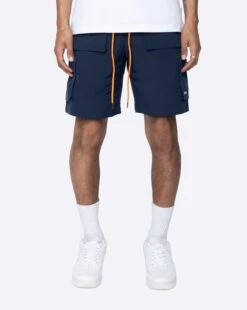 EPTM SNAP CARGO SHORTS-NAVY