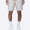 EPTM SNAP CARGO SHORTS-GREY