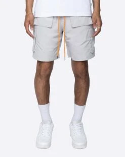 EPTM 8 EPTM SNAP CARGO SHORTS-GREY