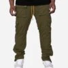 EPTM XLBOYZ SNAP CARGO PANTS-OLIVE