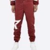 EPTM STAR PANTS-BURGUNDY