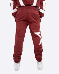 EPTM STAR PANTS-BURGUNDY -EPTM qwqw 0946